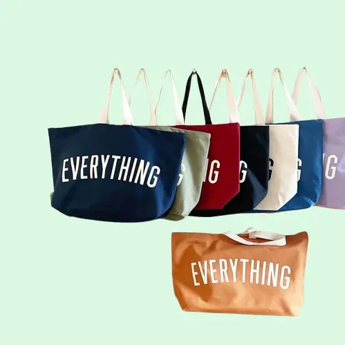 Extra Large Canvas Tote Bag - Giant Weekender & Grocery Bag | Heavy Duty Oversized Carryall