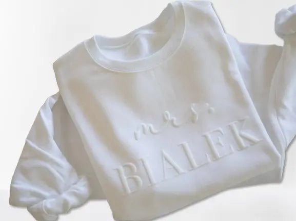 Custom Future Mrs Sweatshirt Personalized Engagement Gift for Bride-to-Be Fiancee Sweater "I Said Yes"