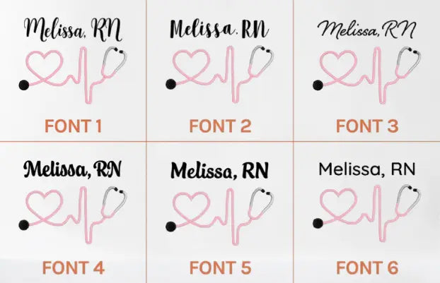 Custom Embroidered Nurse Sweatshirt - Heartbeat Pattern Quarter Zip Jacket for Graduation