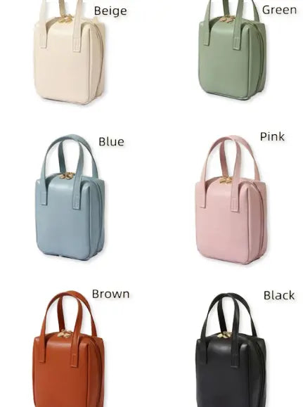 Custom Monogram Travel Cosmetic Bag - Personalized Makeup Pouch for Bridesmaid Gifts&Her