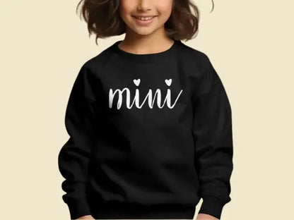 Cozy Mommy & Me Mini Sweatshirts - Adorable Matching Outfits for Mother & Daughter, Cute Family Twin Sets, Mother-Daughter Bonding Clothes