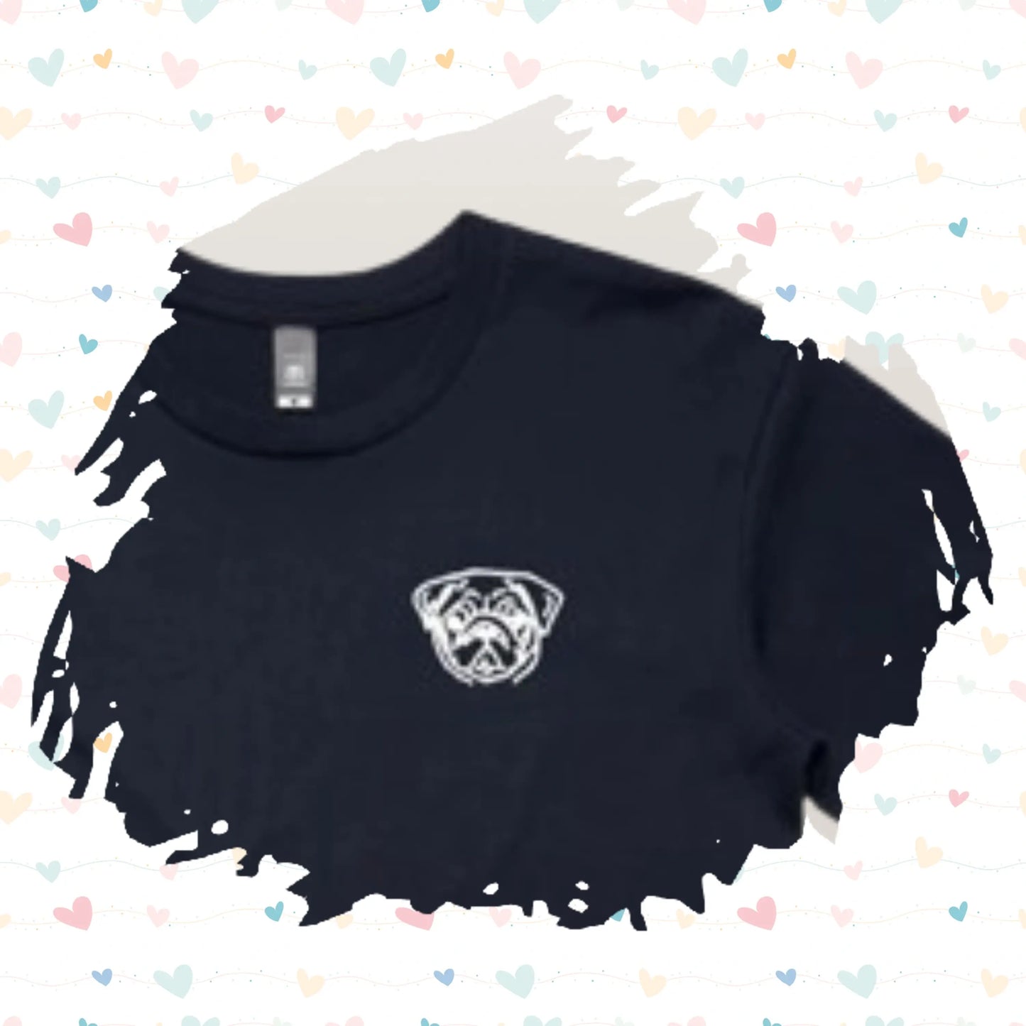 Custom Pet Portrait T-Shirts - Personalized Pet Silhouette T-Shirts for Dog and Cat Lovers