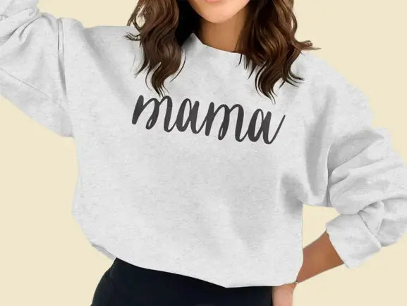Cozy Mommy & Me Mini Sweatshirts - Adorable Matching Outfits for Mother & Daughter, Cute Family Twin Sets, Mother-Daughter Bonding Clothes