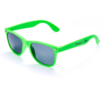 Personalized Sunglasses Set of 10 Wedding Birthday Photo Props Party Favors Gift for Friend